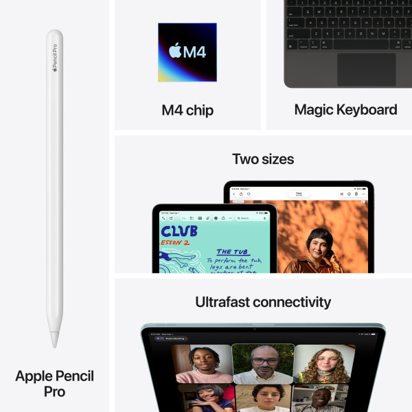 Фото - Планшет Apple iPad Air 13'' (M4) WiFi 128GB (MH5Q4) Starlight