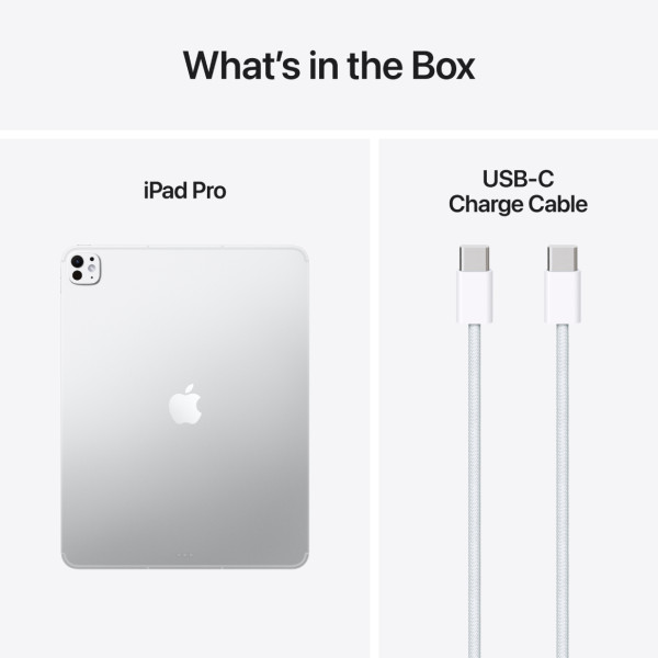 Фото - Планшет Apple iPad Pro 13" (М5) Cellular 512GB Silver (ME8C4TY/A)