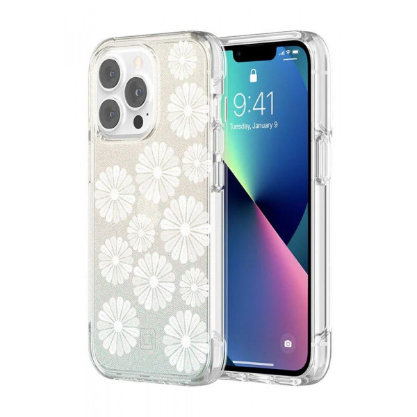 Фото - Чохол для смартфону
 Incipio Design Series for iPhone 13 Pro Flower Fields Glitter Wash (IPH-1970-FFGW)