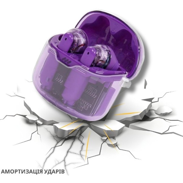 Фото - Чохол для навушників BeCover Soft TPU  for JBL Tune Flex 2 Transparent (714829)