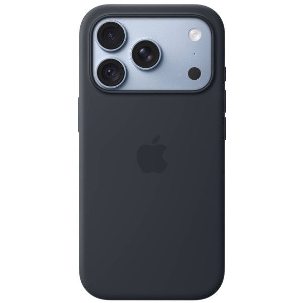 Фото - Чехол для смартфона Apple Silicone Case with MagSafe for iPhone 18 Pro Navy Blue (MK8X4ZM/A)
