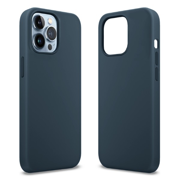 Фото - Чохол для смартфону MakeFuture Apple iPhone 13 Pro Max Premium Silicone Abyss Blue (MCLP-AI13PMAB)