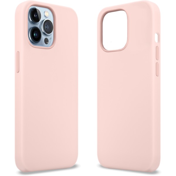 Фото - Чохол для смартфону MakeFuture Premium Silicone Apple iPhone 13 Pro Max Chalk Pink (MCLP-AI13PMCP)
