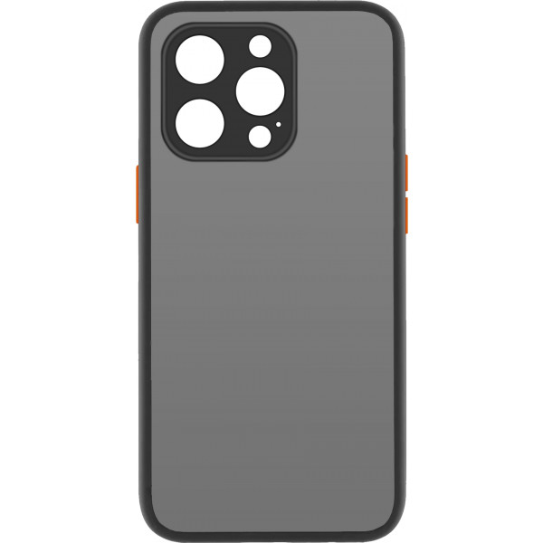 Фото - Чохол для смартфону MakeFuture Frame Matte PCTPU Apple iPhone 13 Pro Black (MCMF-AI13PBK)
