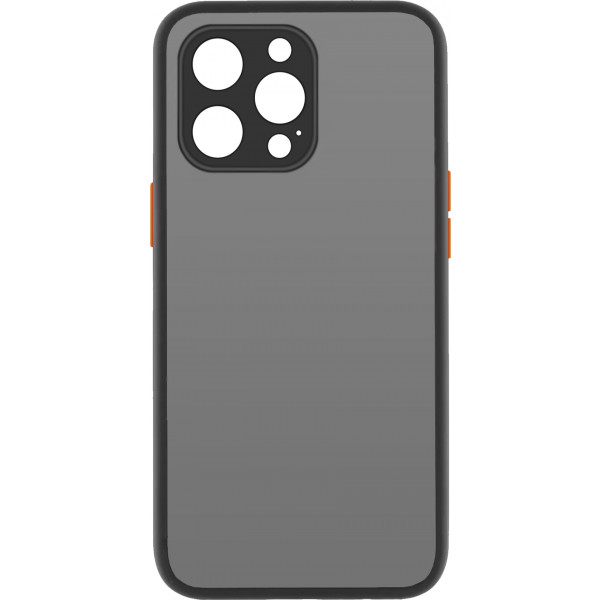 Фото - Чехол для смартфона MakeFuture Frame Matte PCTPU Apple iPhone 13 Pro Max Black (MCMF-AI13PMBK)