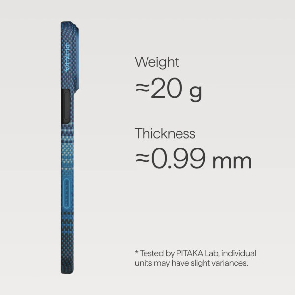 Фото - Чехол для смартфона Pitaka Ultra-Slim Moonrise for iPhone 17 Pro (KI1703MP)