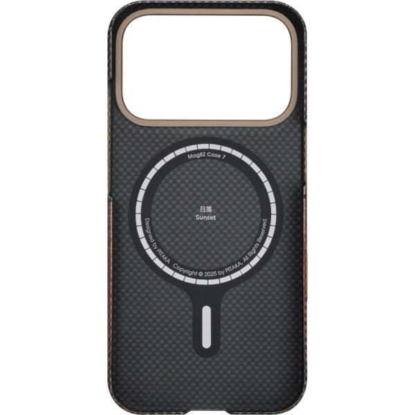 Фото - Чохол для смартфону Pitaka Ultra-Slim Sunset for iPhone 17 Pro (KI1702SP)
