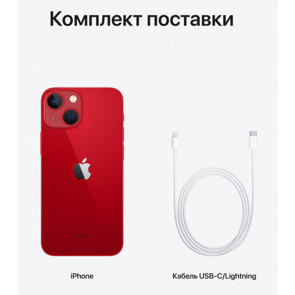 Фото - Смартфон Apple iPhone 13 mini 256Gb Red