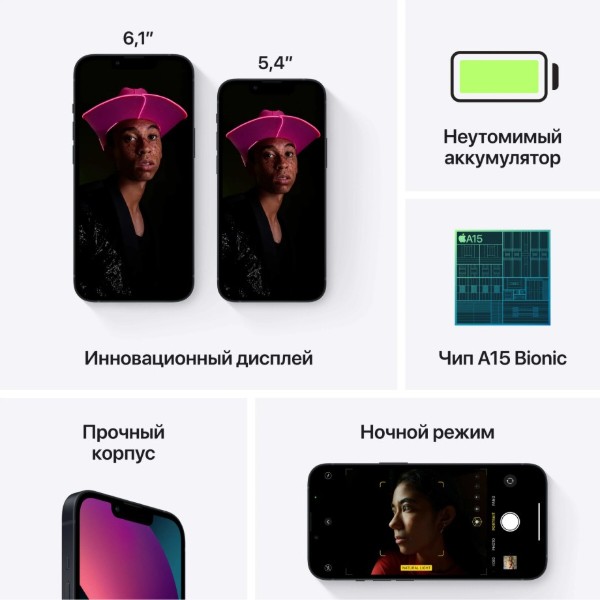 Фото - Смартфон Apple iPhone 13 mini 256Gb Pink