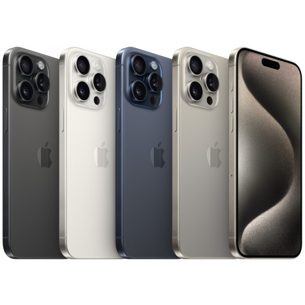 Фото - Смартфон Apple iPhone 15 Pro Max 256GB White Titanium (Восстановленный, Почти новый) e-SIM