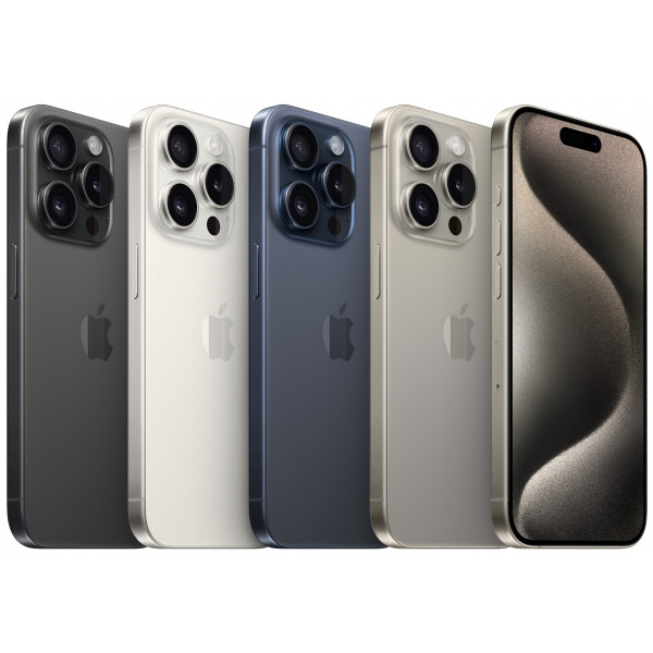 Фото - Смартфон Apple iPhone 15 Pro 512GB Natural Titanium (Відновлений, Задовільний стан) e-SIM