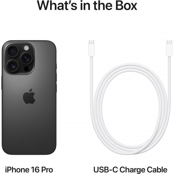 Фото - Смартфон Apple iPhone 16 Pro 512Gb Black Titanium