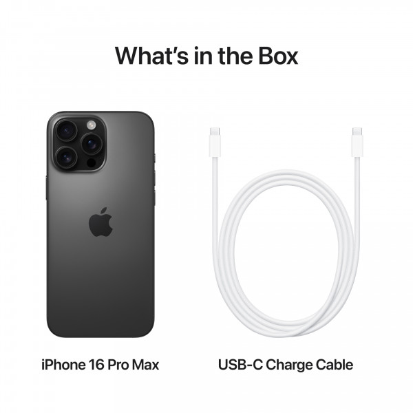 Фото - Смартфон Apple iPhone 16 Pro Max 256Gb Black Titanium