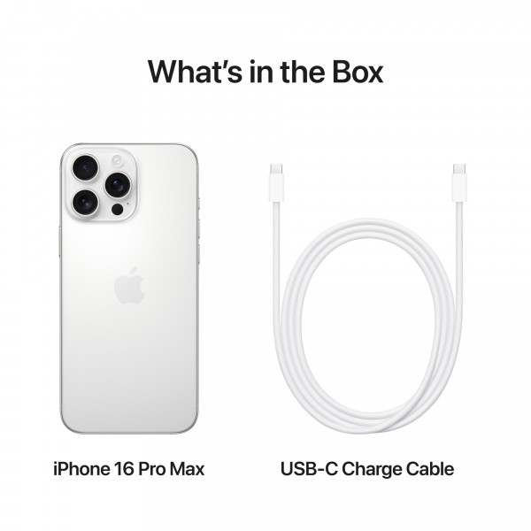 Фото - Смартфон Apple iPhone 16 Pro Max 1Tb White Titanium