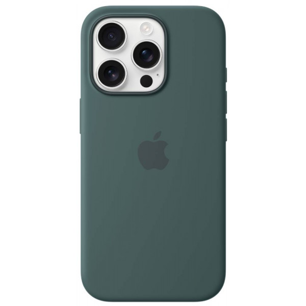 Фото - Чехол для смартфона Apple Silicone Case with MagSafe Lake Green iPhone 16 Pro (MYYR3ZM/A)