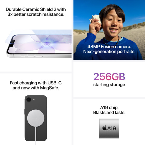 Фото - Смартфон Apple iPhone 17e 256Gb Black