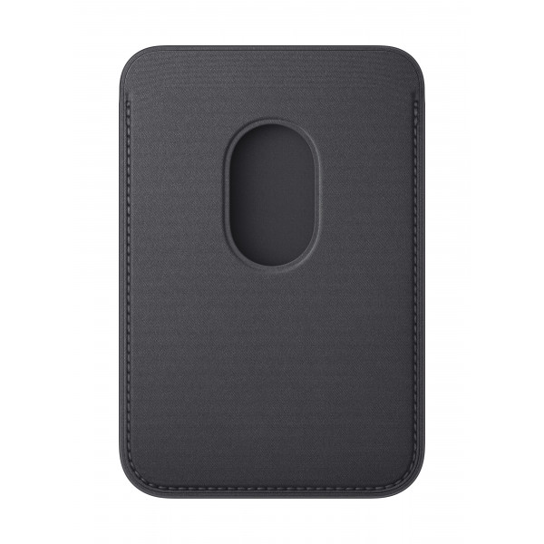 Фото - Чохол для смартфону Apple iPhone FineWoven Wallet with MagSafe Black (MA6W4ZM/A)