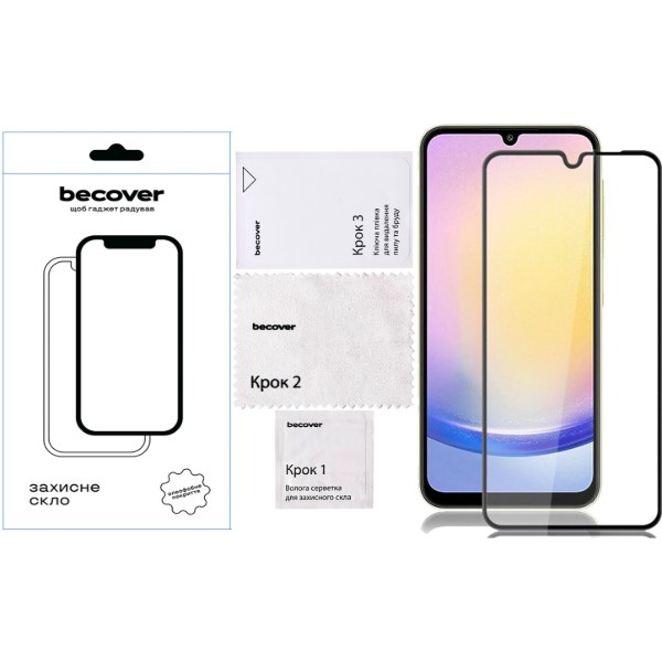 Фото - Защитное стекло для смартфона BeCover for Samsung Galaxy A26 SM-A266 Black (712885)