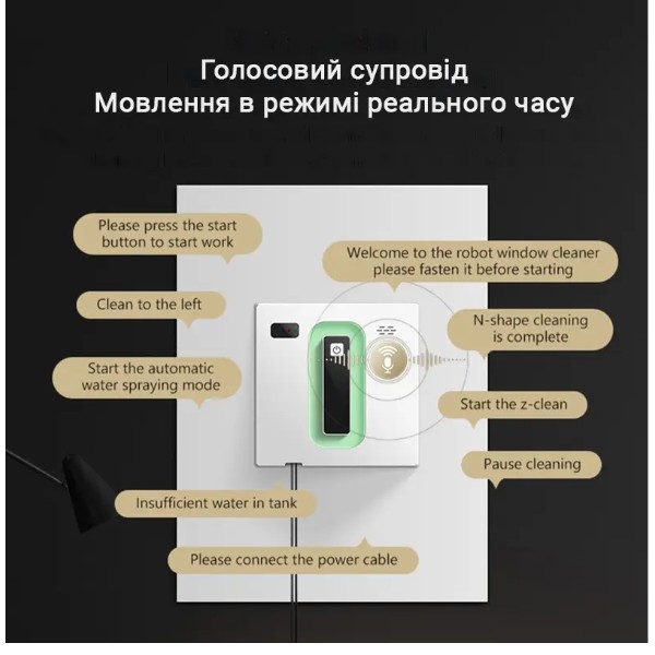 Фото - Пылесос оконный INSPIRE IQ cleaner HCR-21