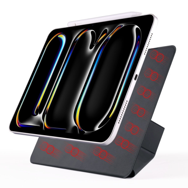 Фото - Чохол для планшету BeCover Ultra Slim Origami Magnetic з кріпленням Apple iPad Pro 12.9 2020/2021/2022 Black (712965)