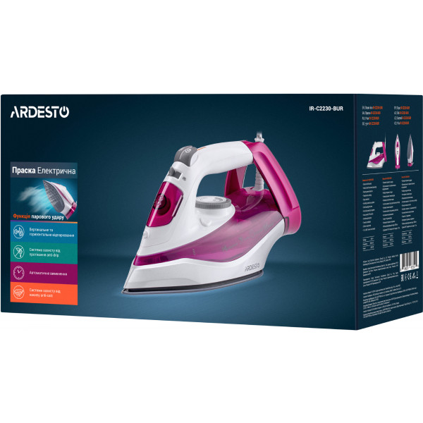 Фото - Праска ARDESTO IR-C2230-BUR
