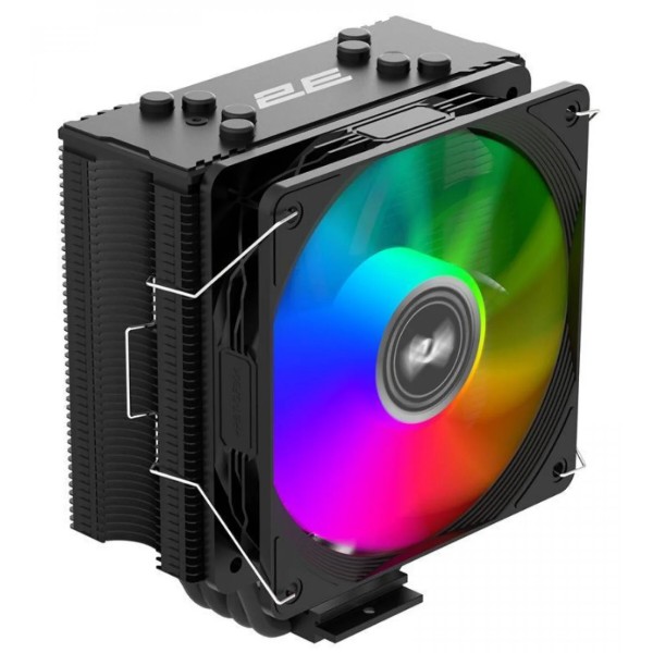 Фото - Процессорный кулер 2E GAMING Air Cool (2E-ACN120B-ARGB) Фото - Процессорный кулер 2E GAMING Air Cool (2E-ACN120B-ARGB)