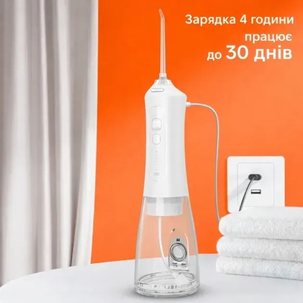 Фото - Іригатор INSPIRE F6 5 насадок White (ins-ir-f6-5noz-white)