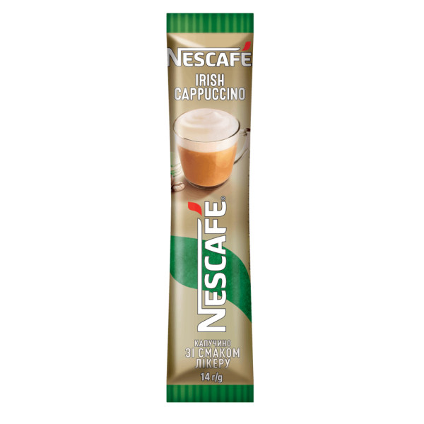 Фото - Кофе растворимый Nescafe Irish Cappuccino 20 сток по 14 г