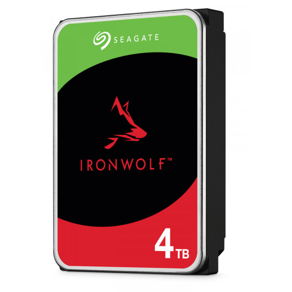 Фото - Жорсткий диск внутрішній Seagate 4TB 3.5" 5400 256MB SATA IronWolf (ST4000VN006)