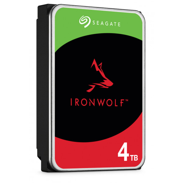 Фото - Жорсткий диск внутрішній Seagate 4TB 3.5" 5400 256MB SATA IronWolf (ST4000VN006)