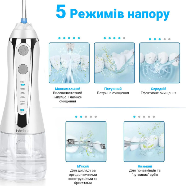 Фото - Ирригатор H2OFloss HF-2 White