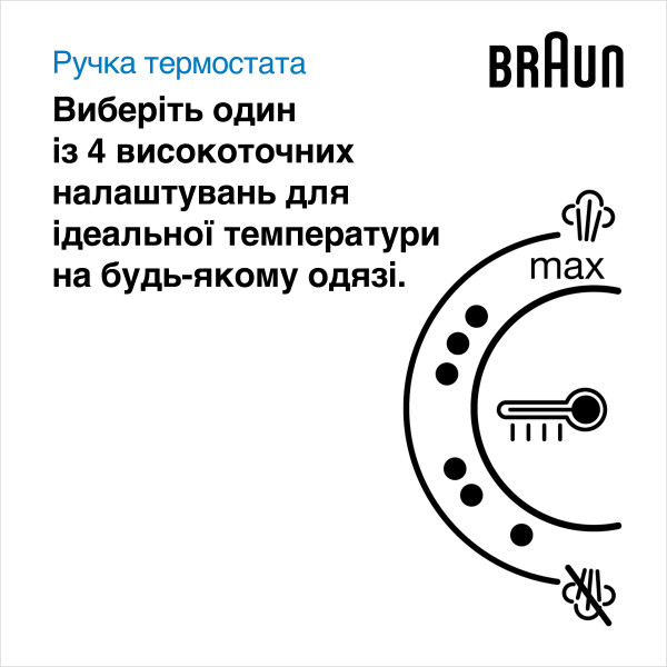 Фото - Праска з парогенератором Braun IS1514VI