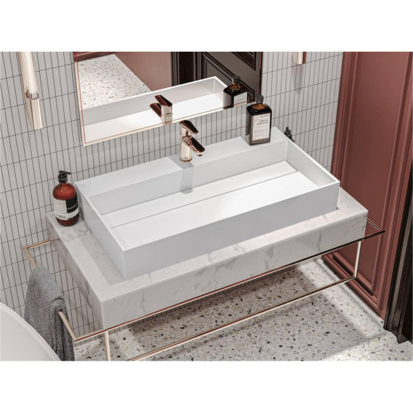 Фото - Раковина для ванної Miraggio ISLAND 800