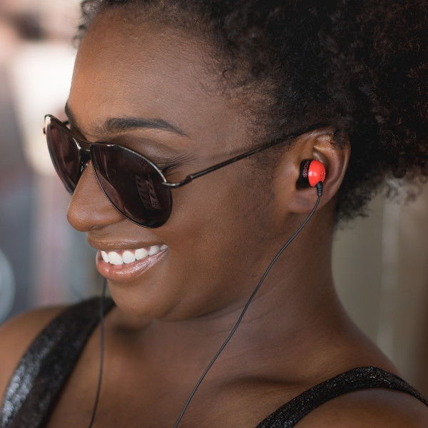 Фото - Наушники вкладыши проводные Koss The Plug Noise Isolating Red