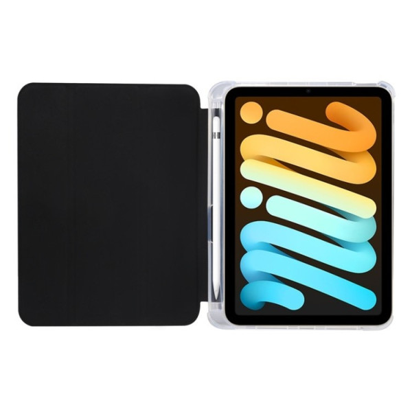 Фото - Чохол для планшету BeCover Soft TPU з кріпленням Apple Pencil for Apple iPad Mini 7 2024 Black (712437)