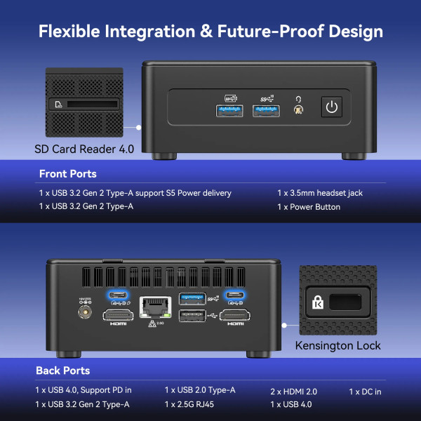 Фото - Неттоп GEEKOM GMIT15U9285H-322-EU