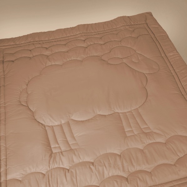 Фото - Ковдра всесезонна двоспальна євро MirSon King Size 220х240 см вовняне Wool №517 Marzello Collection (2200012214251)