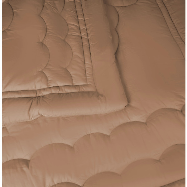 Фото - Одеяло всесезонное двуспальное евро MirSon 200х220 см шерстяное Wool №517 Marzello Collection (2200012214244)