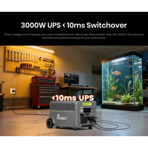 Фото - Зарядна станція універсальна FOSSIBOT F7200 (7200W, 5220Wh)