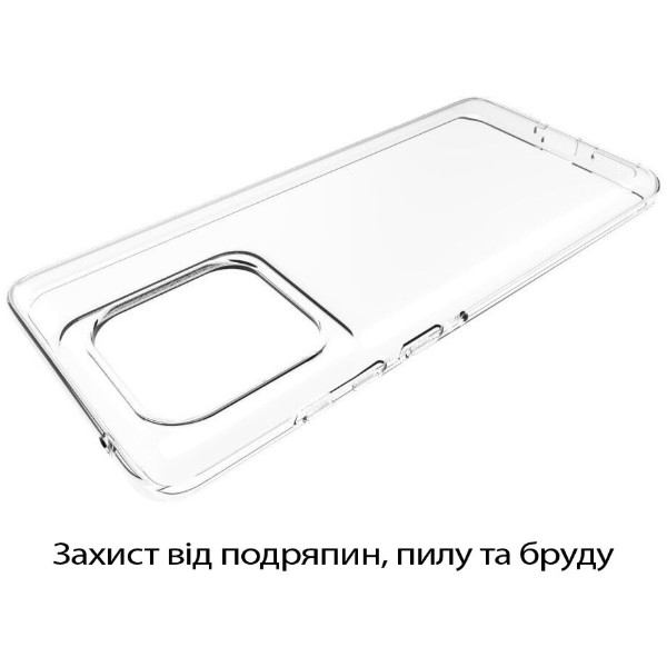 Фото - Чохол для смартфону BeCover for Motorola Edge 60 Transparancy (713771)