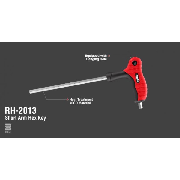 Фото - Ключ шестигранний Ronix RH-2013