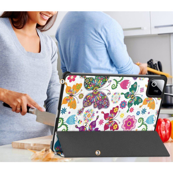 Фото - Чохол для планшета BeCover Smart Case for Xiaomi Pad 8 / 8 Pro 11.2" Butterfly (714582)