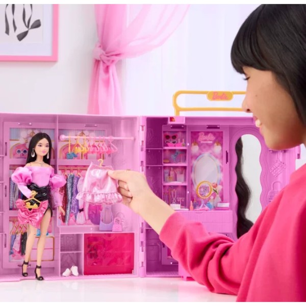 Фото - Одежда и аксессуары для куклы Barbie Гардероб мечты серии Deluxe Style (JJP01)
