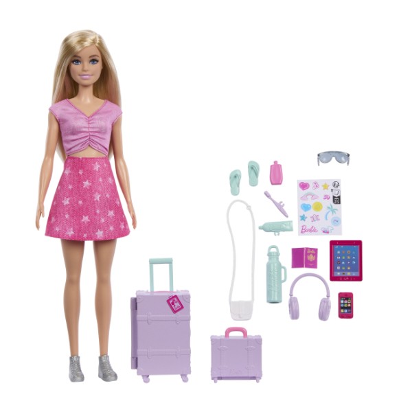 Фото - Кукольный набор Barbie с куклой Малибу Путешествие мечты (JMJ47)