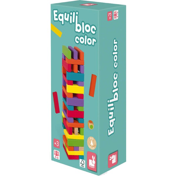 Фото - Настольная игра (3-4 года) Janod Дженга (J02012)