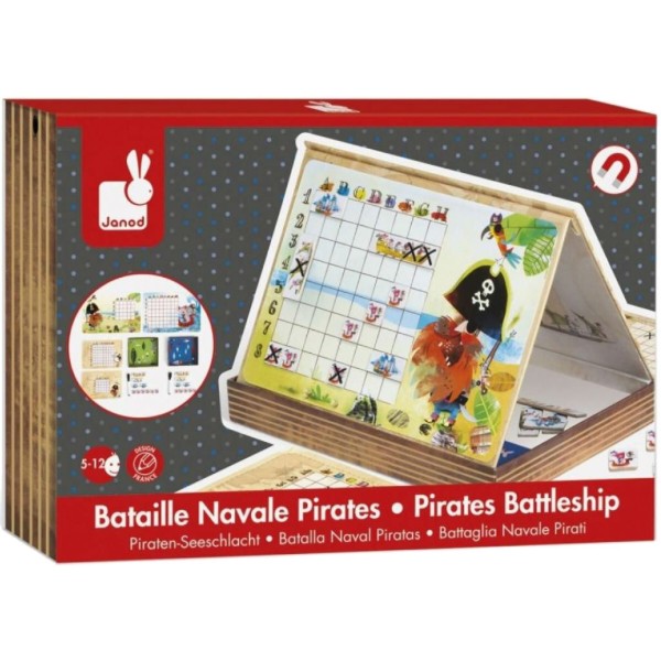 Фото - Настольная игра (5-7 лет) Janod Битва пиратов (J02835)