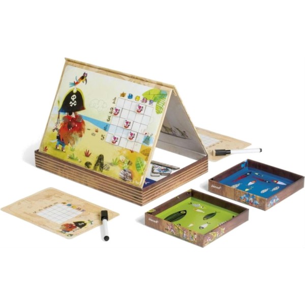 Фото - Настольная игра (5-7 лет) Janod Битва пиратов (J02835)