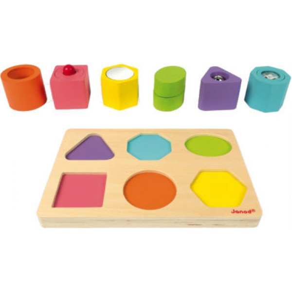 Фото - Сортер Janod Фігури і звуки (J05332)