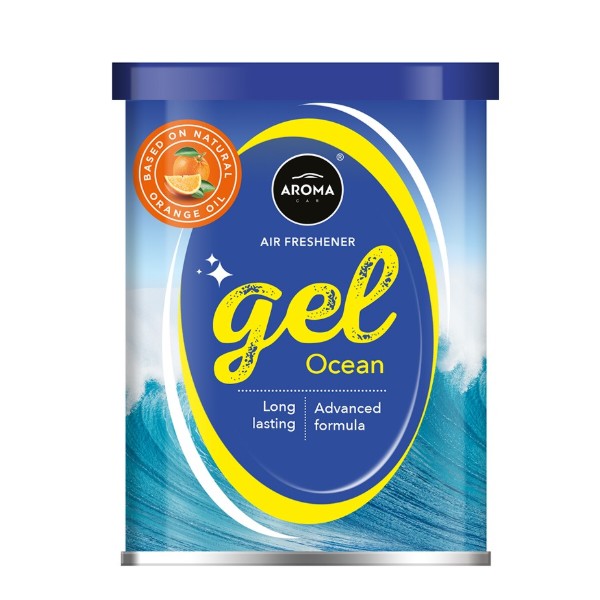 Фото - Ароматизатор для авто Aroma Car Terpen Gel 80g - BLUE OCEAN (11657)