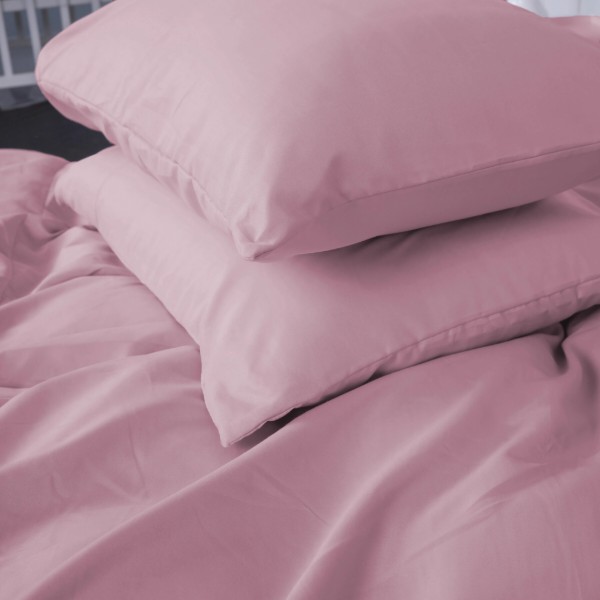 Фото - Комплект постільної білизни MirSon №15-1415 Coral Cloud Mikrosatin Premium Однотонний 220х240 см (2200007231492)